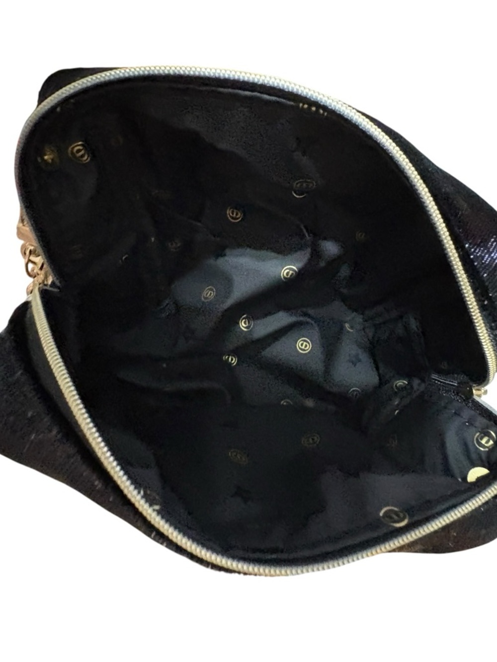 Dior Beaute Shimmering Velour Upcycled Crossbody Bag - Picture 5 of 8